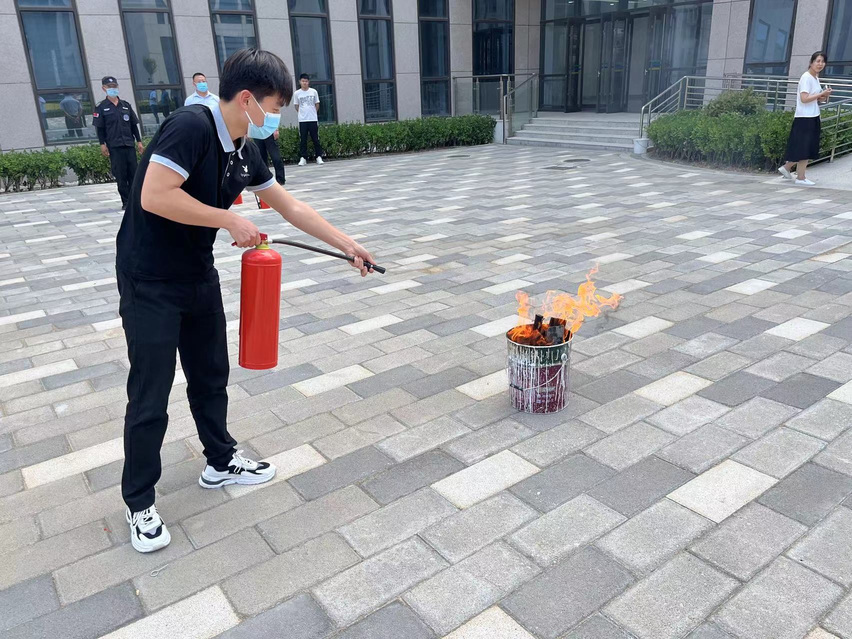 消防培訓漲知識，筑牢園區安全防線